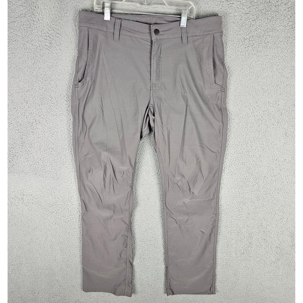 Stio Pants Mens 33R Gray Hiking Pant Stretch Outdoor Casual 29012